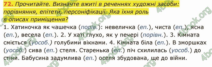 ГДЗ Українська мова 6 клас Глазова. Відповіді