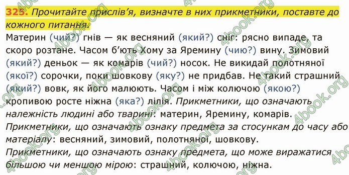 ГДЗ Українська мова 6 клас Глазова. Відповіді