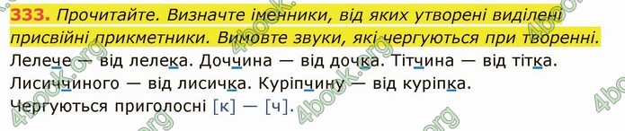 ГДЗ Українська мова 6 клас Глазова. Відповіді