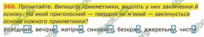 ГДЗ Українська мова 6 клас Глазова. Відповіді