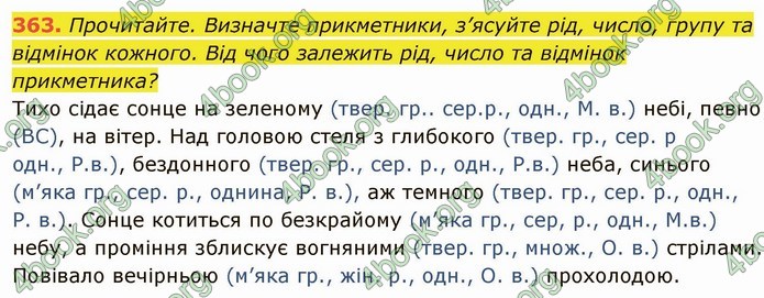 ГДЗ Українська мова 6 клас Глазова. Відповіді