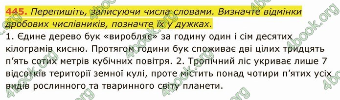 ГДЗ Українська мова 6 клас Глазова. Відповіді