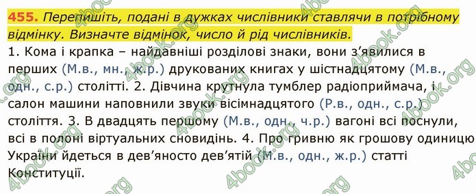 ГДЗ Українська мова 6 клас Глазова. Відповіді