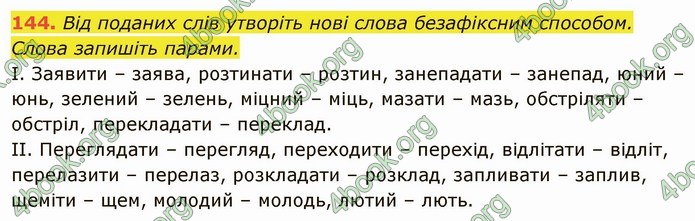 ГДЗ Українська мова 6 клас Глазова. Відповіді