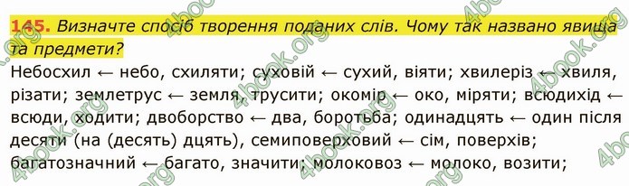 ГДЗ Українська мова 6 клас Глазова. Відповіді