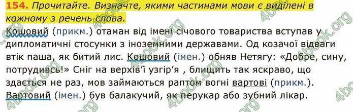 ГДЗ Українська мова 6 клас Глазова. Відповіді