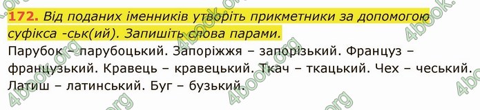 ГДЗ Українська мова 6 клас Глазова. Відповіді