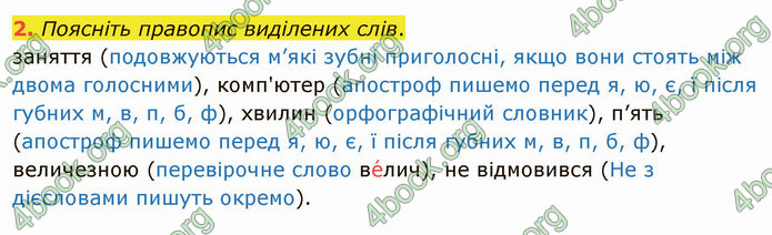 ГДЗ Українська мова 4 клас Іщенко 1 частина