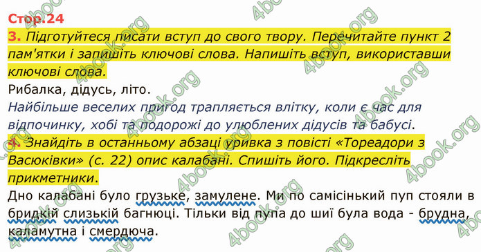 ГДЗ Українська мова 4 клас Іщенко 1 частина