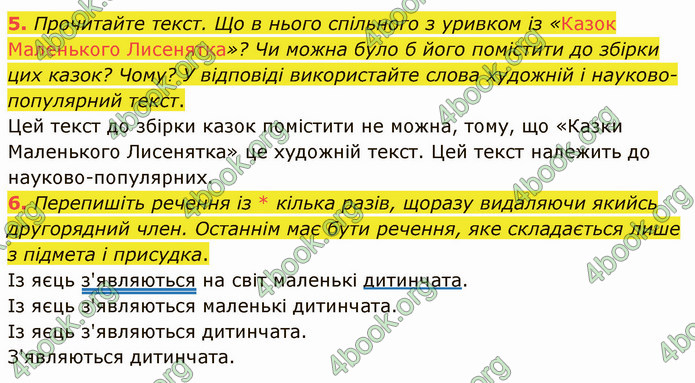 ГДЗ Українська мова 4 клас Іщенко 1 частина