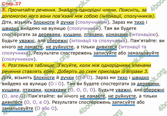 ГДЗ Українська мова 4 клас Іщенко 1 частина