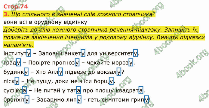 ГДЗ Українська мова 4 клас Іщенко 1 частина