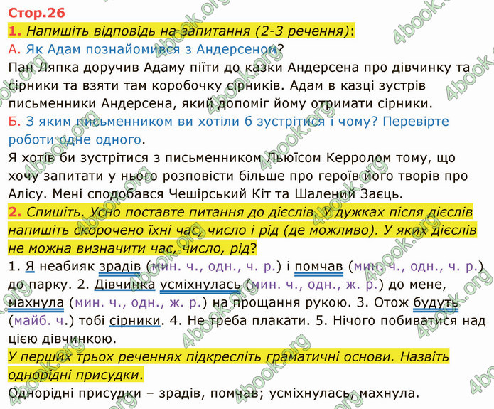 ГДЗ Українська мова 4 клас Іщенко 2 частина