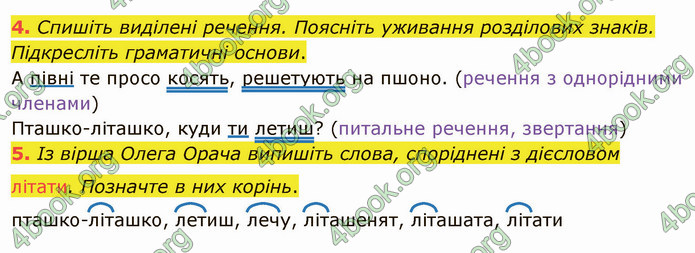 ГДЗ Українська мова 4 клас Іщенко 2 частина