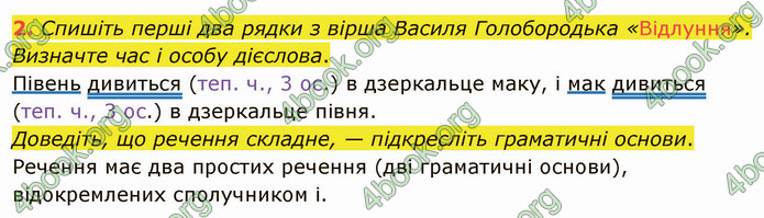 ГДЗ Українська мова 4 клас Іщенко 2 частина