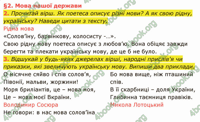 ГДЗ Українська мова 4 клас Остапенко 1 частина