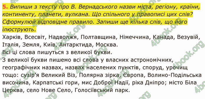 ГДЗ Українська мова 4 клас Остапенко 1 частина