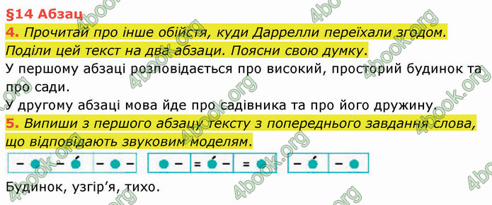 ГДЗ Українська мова 4 клас Остапенко 1 частина