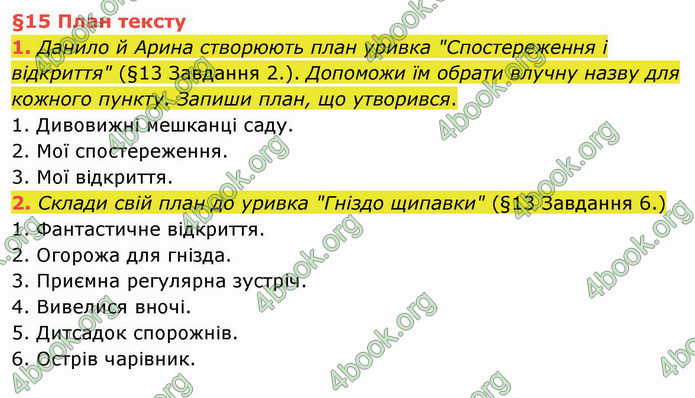 ГДЗ Українська мова 4 клас Остапенко 1 частина