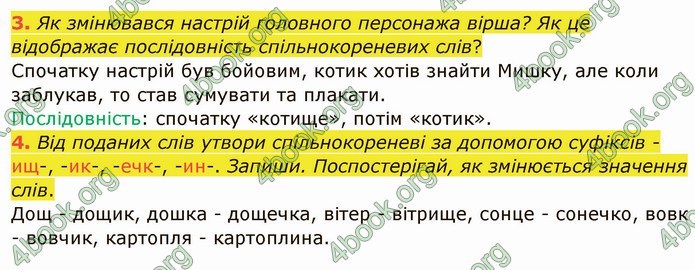 ГДЗ Українська мова 4 клас Остапенко 1 частина