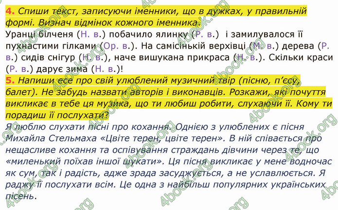 ГДЗ Українська мова 4 клас Остапенко 1 частина