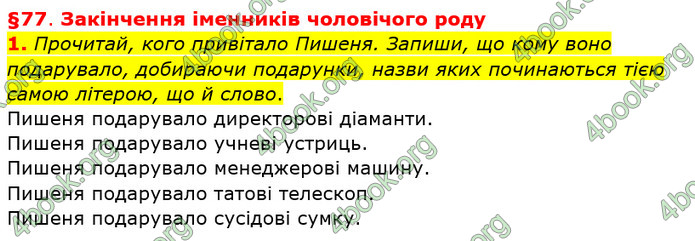 ГДЗ Українська мова 4 клас Остапенко 1 частина