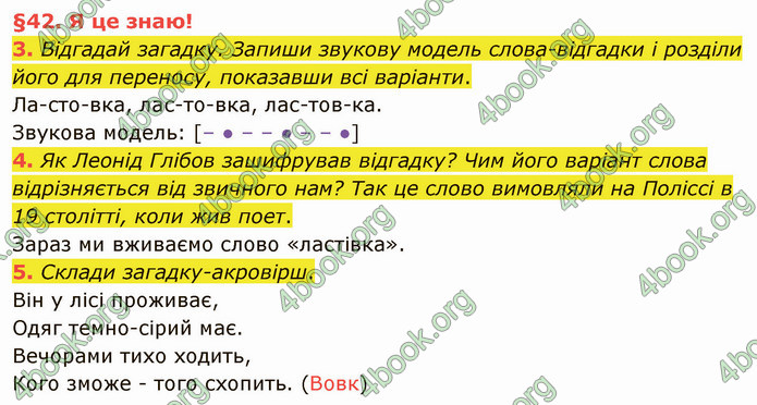 ГДЗ Українська мова 4 клас Остапенко 2 частина