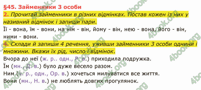 ГДЗ Українська мова 4 клас Остапенко 2 частина