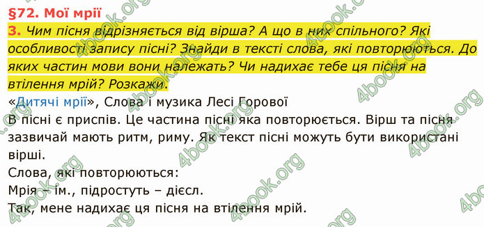 ГДЗ Українська мова 4 клас Остапенко 2 частина