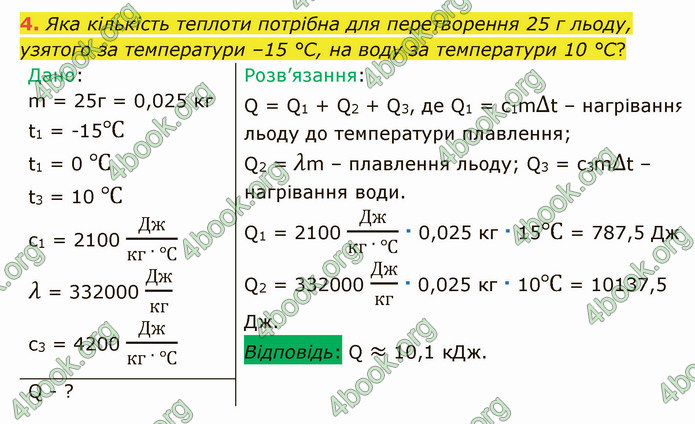 Відповіді Фізика 8 клас Бар’яхтар 2021. ГДЗ