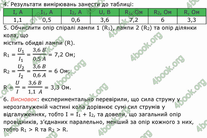 Відповіді Фізика 8 клас Бар’яхтар 2021. ГДЗ