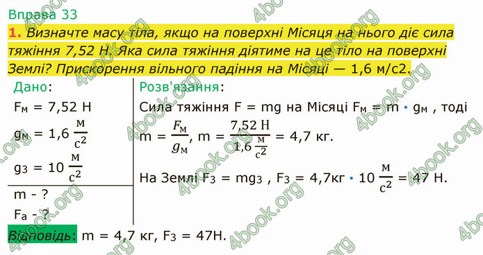 Відповіді Фізика 9 клас Бар’яхтар. ГДЗ