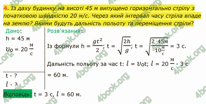 Відповіді Фізика 9 клас Бар’яхтар. ГДЗ