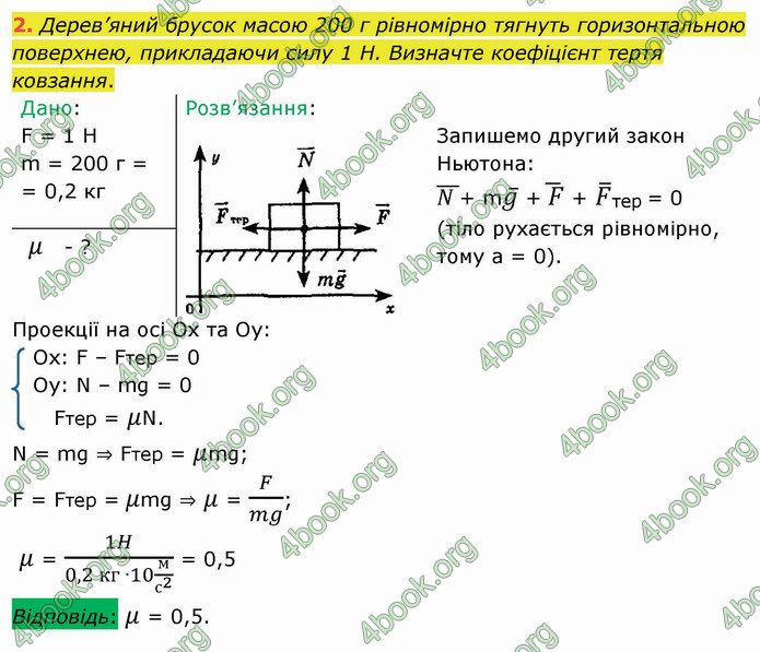 Відповіді Фізика 9 клас Бар’яхтар. ГДЗ