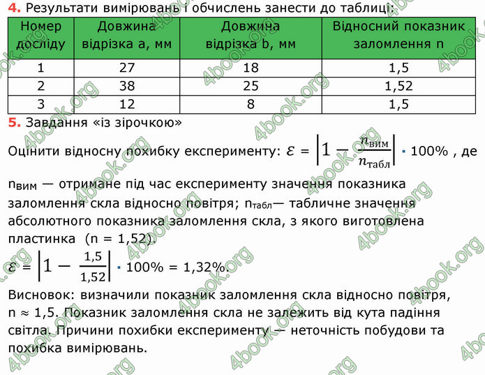 Відповіді Фізика 9 клас Бар’яхтар. ГДЗ