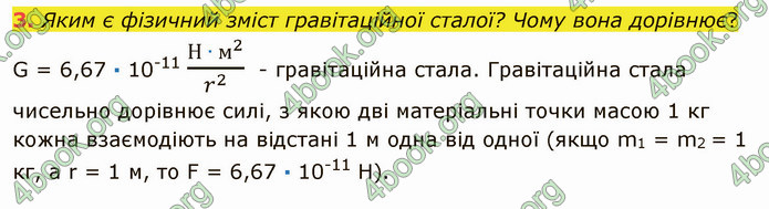 Відповіді Фізика 9 клас Бар’яхтар. ГДЗ