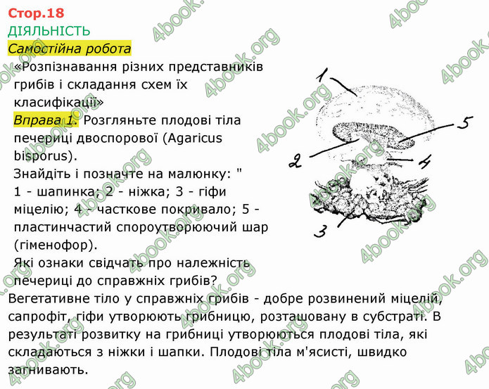 Решебник Зошит Біологія 10 клас Соболь. ГДЗ