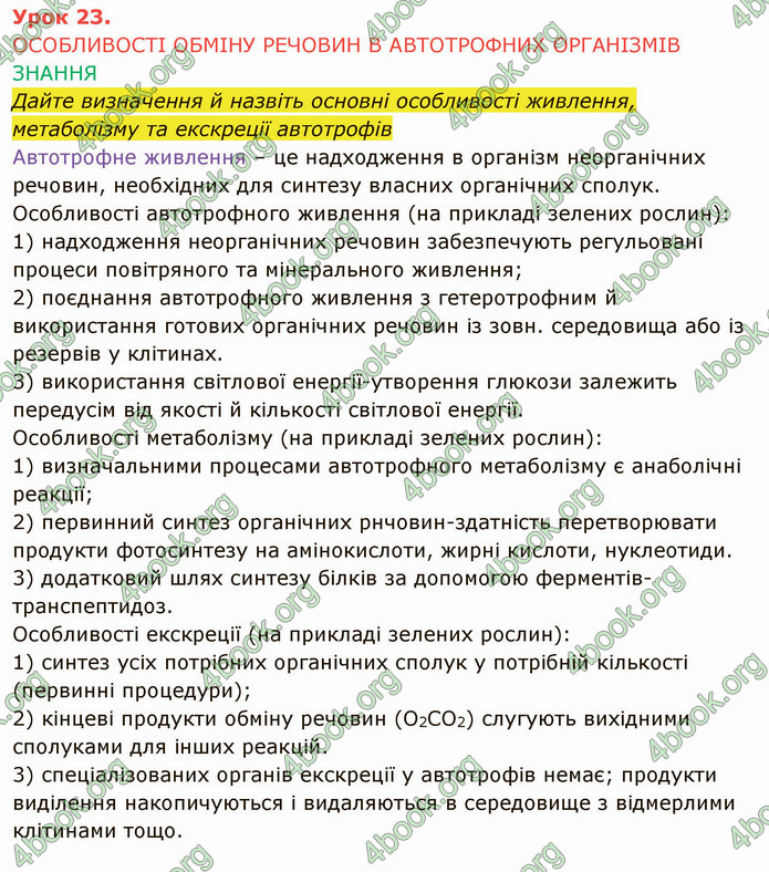 Решебник Зошит Біологія 10 клас Соболь. ГДЗ