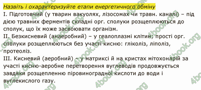 Решебник Зошит Біологія 10 клас Соболь. ГДЗ