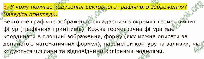 ГДЗ Інформатика 8 клас Ривкінд 2021