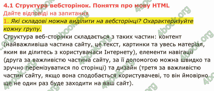 ГДЗ Інформатика 8 клас Ривкінд 2021