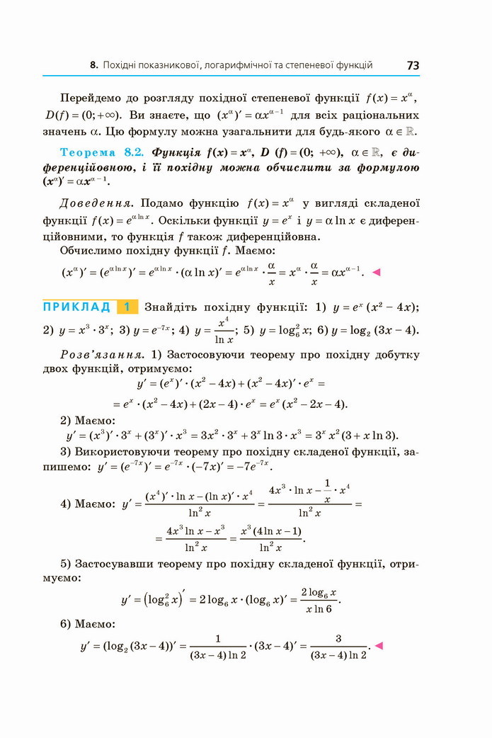 Алгебра 11 клас Мерзляк 2019 (Погл.)