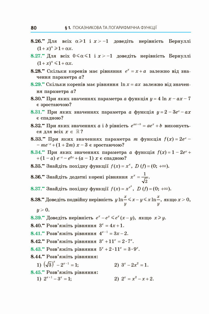 Алгебра 11 клас Мерзляк 2019 (Погл.)