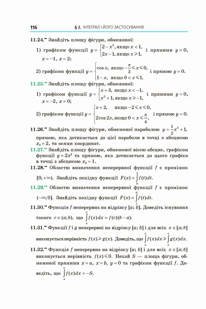 Алгебра 11 клас Мерзляк 2019 (Погл.)