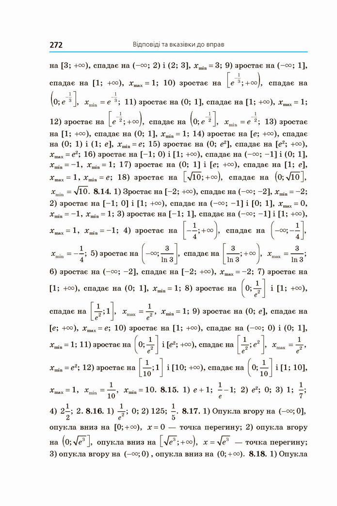 Алгебра 11 клас Мерзляк 2019 (Погл.)