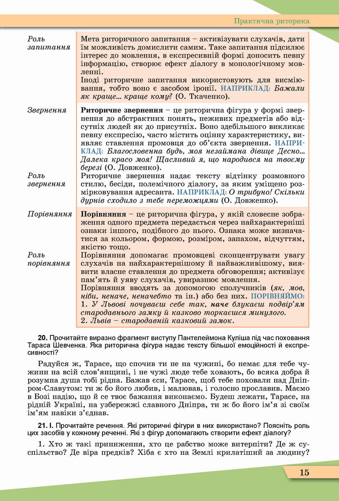 Українська мова 11 клас Заболотний 2019