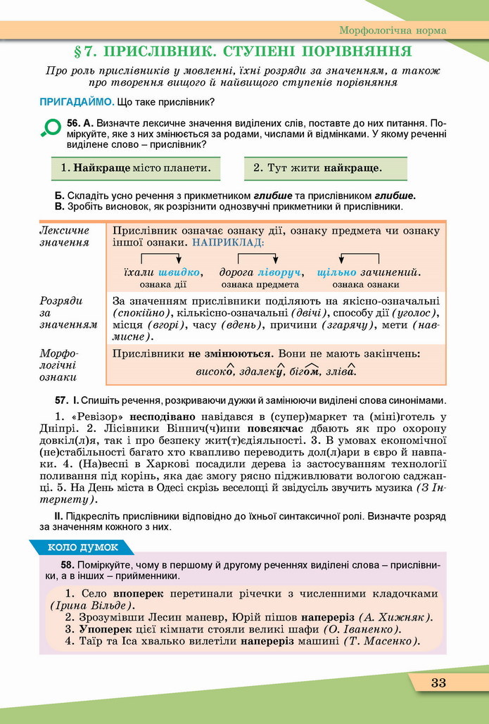 Українська мова 11 клас Заболотний 2019