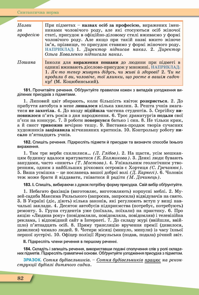 Українська мова 11 клас Заболотний 2019