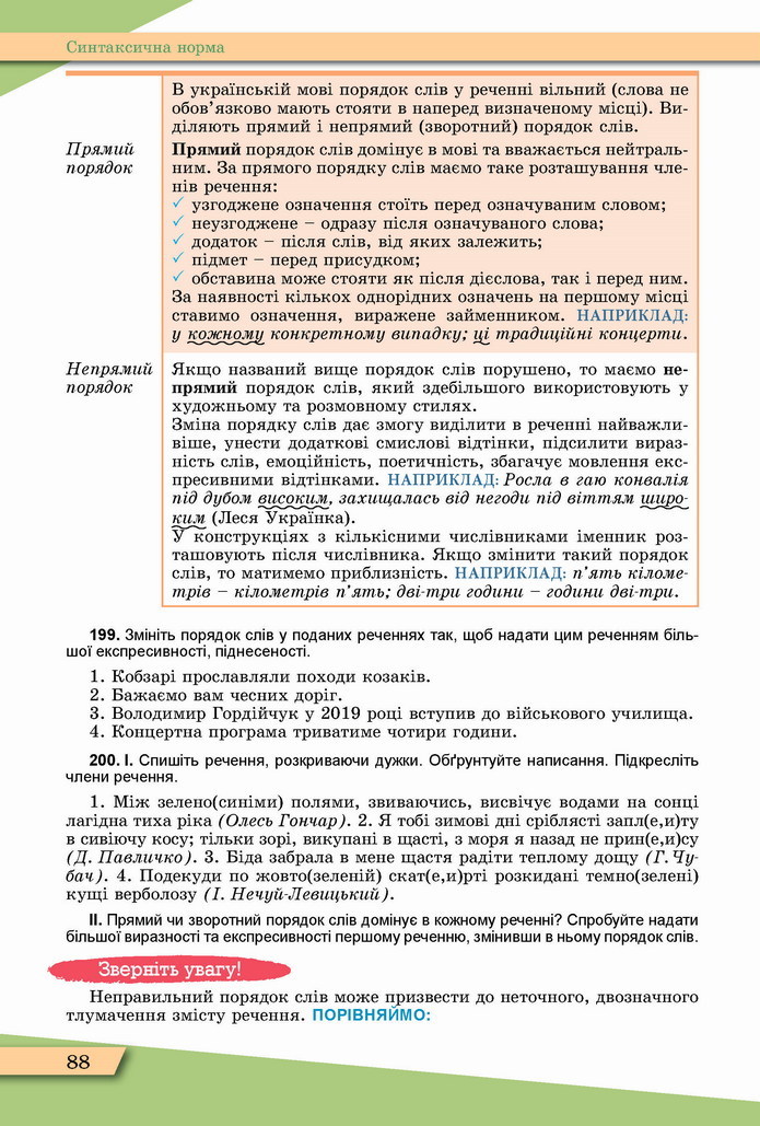 Українська мова 11 клас Заболотний 2019