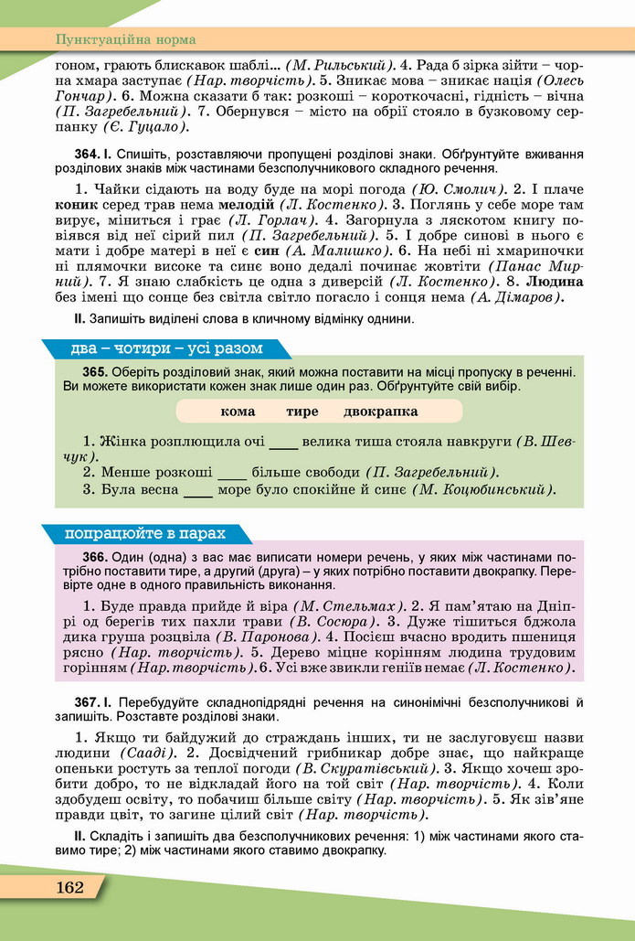 Українська мова 11 клас Заболотний 2019